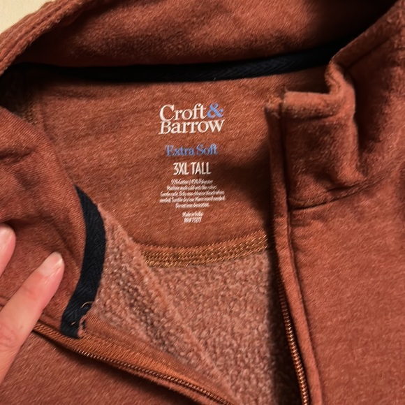 Mens 3xl 1/4 zip pull over - Picture 2 of 2